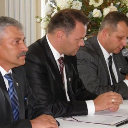 Odczytania treści Uchwały o nadaniu Symboli Gminy Łysomice przez Sekretarza Sesji Roberta Kożuchowskiego.