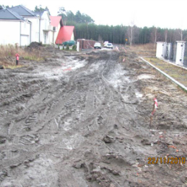 Budowa kanalizacji sanitarnej na ul. Świerkowej w Papowie Toruńskim - Osieki