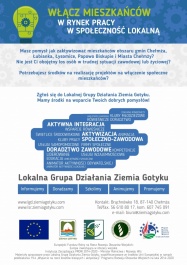 Granty na aktywizację obszarów LGD Ziemia Gotyku Kliknięcie w obrazek spowoduje wyświetlenie jego powiększenia