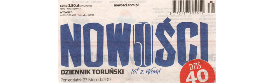 Sukces Gminy Łysomice Kliknięcie w obrazek spowoduje wyświetlenie jego powiększenia