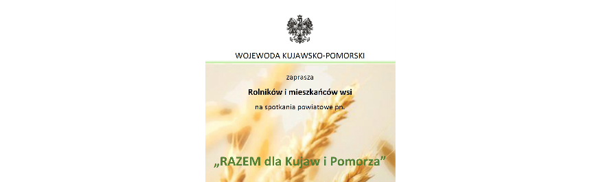 „RAZEM dla Kujaw i Pomorza” Kliknięcie w obrazek spowoduje wyświetlenie jego powiększenia