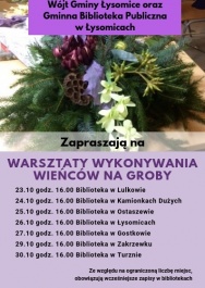 Warsztaty wieńce Kliknięcie w obrazek spowoduje wyświetlenie jego powiększenia