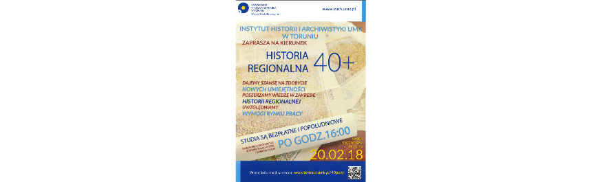 Instytut Historii i Archiwistyki UMK zaprasza Kliknięcie w obrazek spowoduje wyświetlenie jego powiększenia
