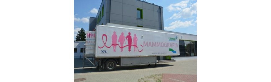 Mammobus w Gminie Łysomice Kliknięcie w obrazek spowoduje wyświetlenie jego powiększenia