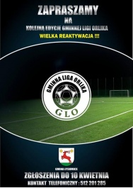 Gminna Liga Orlika Kliknięcie w obrazek spowoduje wyświetlenie jego powiększenia
