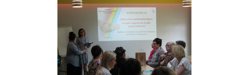Konferencja Rodzina z dzieckiem ze spektrum autyzmu- relacja Kliknięcie w obrazek spowoduje wyświetlenie jego powiększenia
