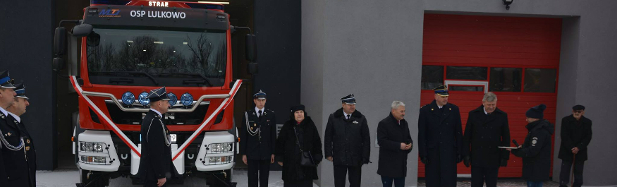 Nowy samochód ratowniczo-gaśniczy dla OSP w Lulkowie Kliknięcie w obrazek spowoduje wyświetlenie jego powiększenia
