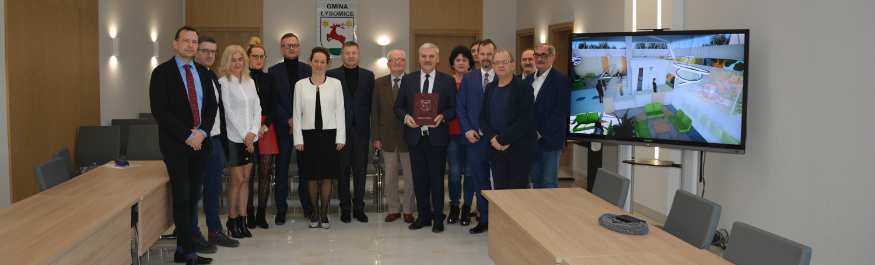 W Łysomicach powstanie nowoczesny ośrodek zdrowia Kliknięcie w obrazek spowoduje wyświetlenie jego powiększenia